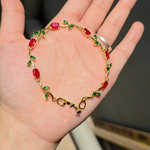Rose leaf Tulip Bracelet(baby size)