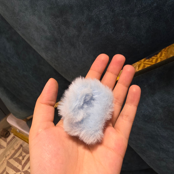 Fluffy Fur Hair Clips