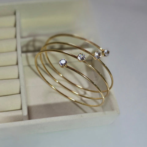 Starlight spring cuff