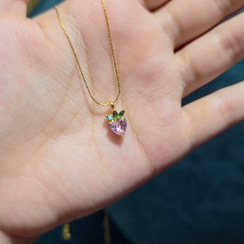 Strawberry  necklace
