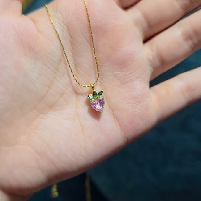 Strawberry  necklace