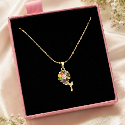 Magic Bloom Spinner necklace