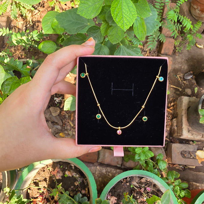 Station Necklace set