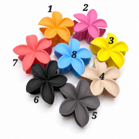 Flower Hair claw Matte