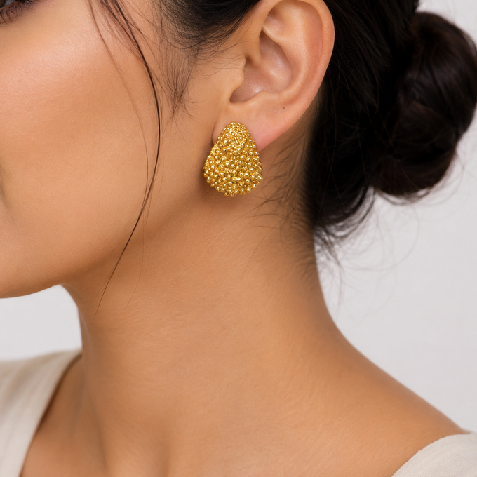 Dune Stud Earrings ✨