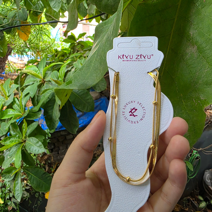 Golden Grace Anklet
