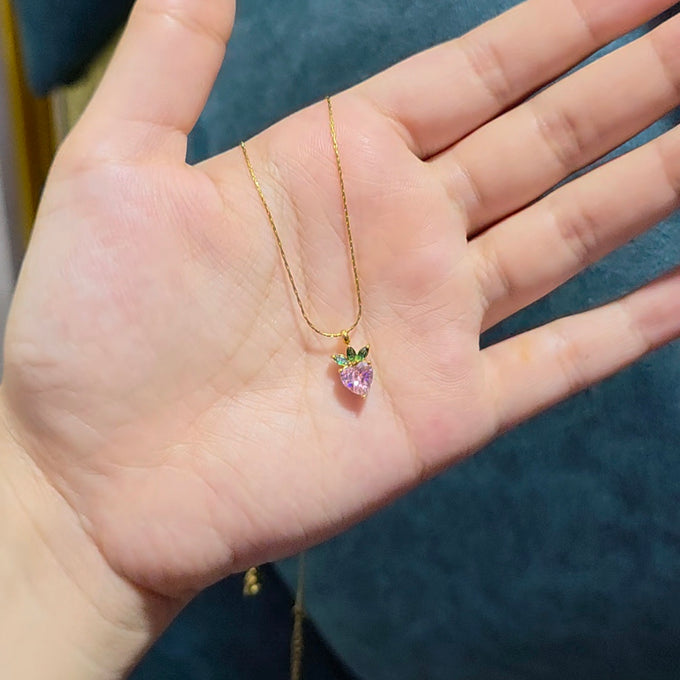 Strawberry  necklace