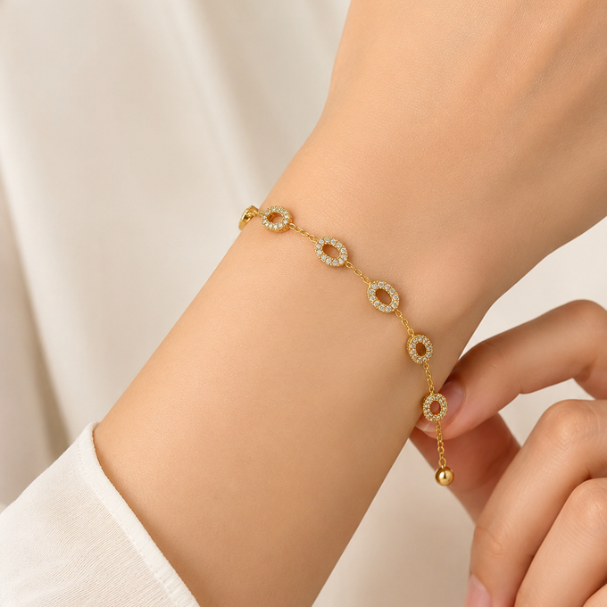 Celeste Oval Bracelet ✨