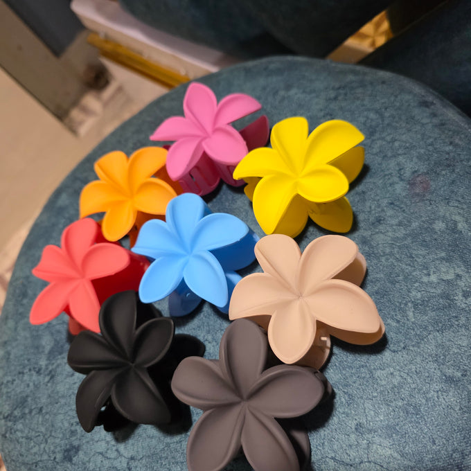 Flower Hair claw Matte