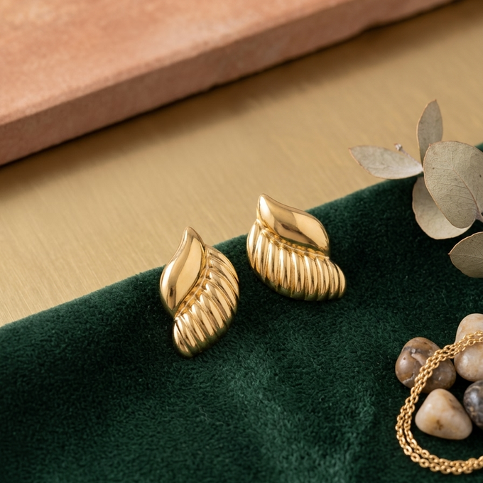 Leaf gold stubs