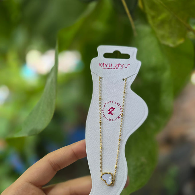 Minimalist Heart Anklet