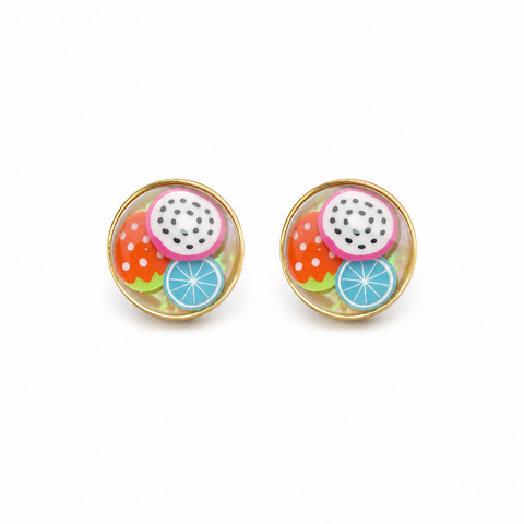 Fruity Bloom Studs🍓