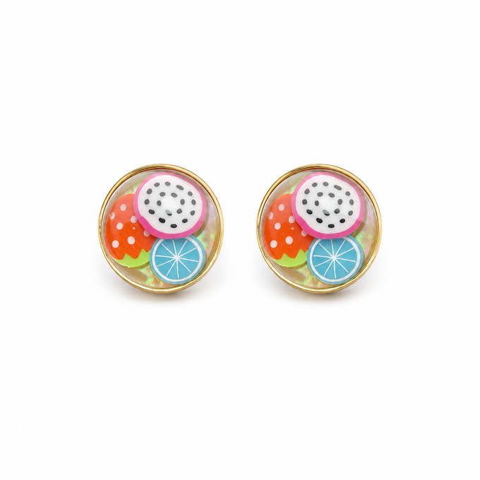 Fruity Bloom Studs🍓
