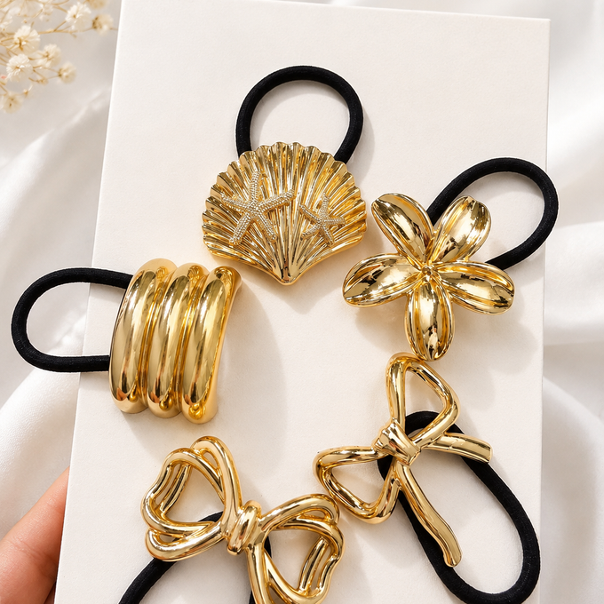 Golden Hair tie