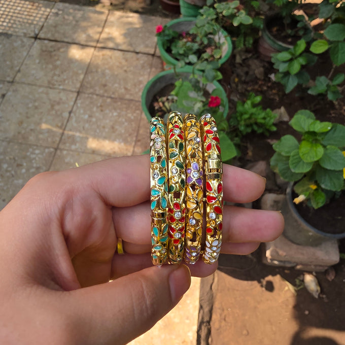 Meenakari bangles
